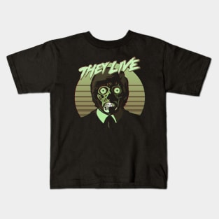 They Live! Obey, Consume, Buy, Sleep, No Thought and Watch TV. Kids T-Shirt